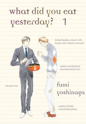 couverture, jaquette What did you eat yesterday ? 1  (Vertical) Manga