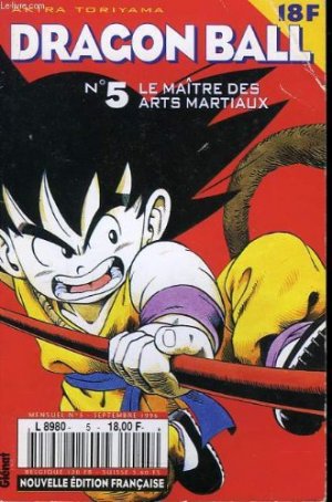 couverture, jaquette Dragon Ball 5 Kiosque v2 (Glénat Manga) Manga
