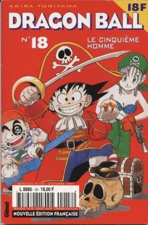 couverture, jaquette Dragon Ball 18 Kiosque v2 (Glénat Manga) Manga