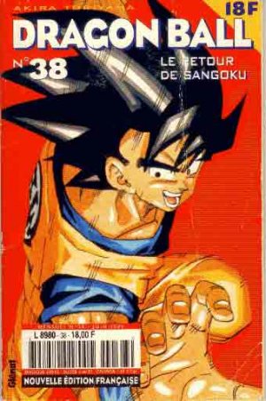 couverture, jaquette Dragon Ball 38 Kiosque v2 (Glénat Manga) Manga