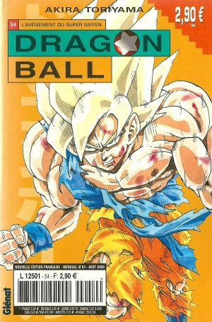 couverture, jaquette Dragon Ball 54 Kiosque v3 (Glénat Manga) Manga