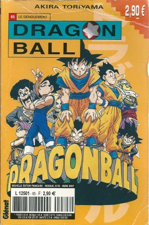 couverture, jaquette Dragon Ball 85 Kiosque v3 (Glénat Manga) Manga