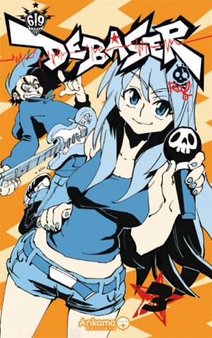couverture, jaquette Debaser 3  (Ankama Manga) Global manga