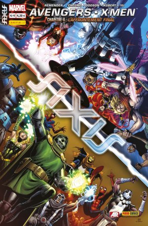Axis 4 - AVENGERS & X-MEN : AXIS 4 (sur 4) - couverture 2/2 (Jim Cheung)