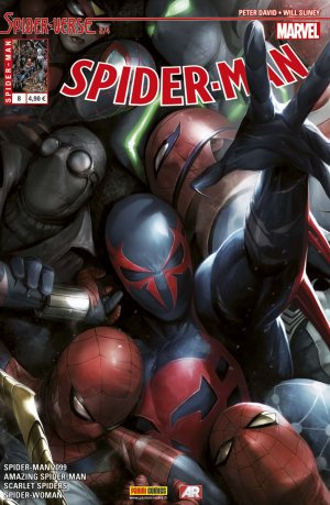 couverture, jaquette Spider-Man 8  - SPIDER-VERSE 3 (sur 4)Kiosque V5 (2015) (Panini Comics) Comics