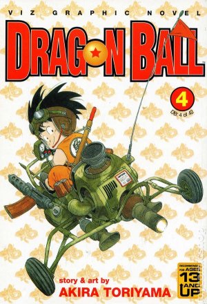 couverture, jaquette Dragon Ball 4 Américaine - Première édition (Viz media) Manga