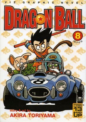 couverture, jaquette Dragon Ball 8 Américaine - Première édition (Viz media) Manga