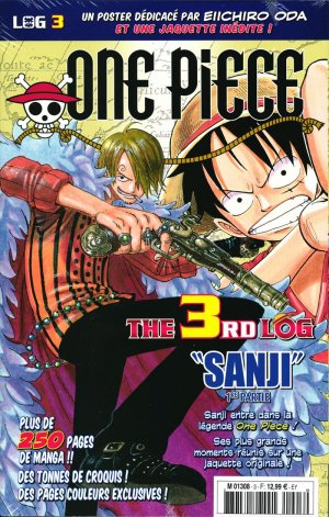 couverture, jaquette One Piece 3 Logs (Hachette) Manga
