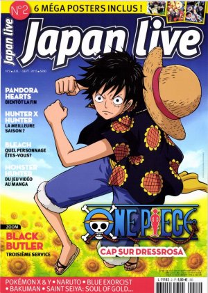 couverture, jaquette Japan live 2  (2B2M) Magazine