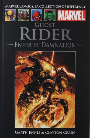 couverture, jaquette Marvel Comics, la Collection de Référence 43  - Ghost Rider - Enfer et damnationTPB hardcover (cartonnée) (Hachette) Comics