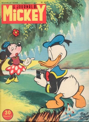 couverture, jaquette Le journal de Mickey 62  (Disney) Magazine