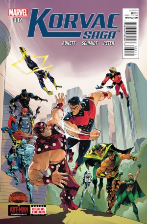 couverture, jaquette Korvac Saga 2  - Issue 2Issues V1 (2015) (Marvel) Comics