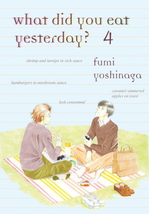 couverture, jaquette What did you eat yesterday ? 4  (Vertical) Manga