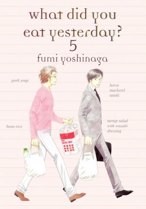 couverture, jaquette What did you eat yesterday ? 5  (Vertical) Manga