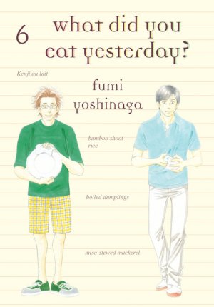 couverture, jaquette What did you eat yesterday ? 6  (Vertical) Manga