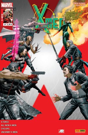 couverture, jaquette X-Men 27 Kiosque V4 (2013 - 2015) (Panini Comics) Comics