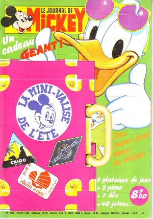 couverture, jaquette Le journal de Mickey 1932  (Disney) Magazine
