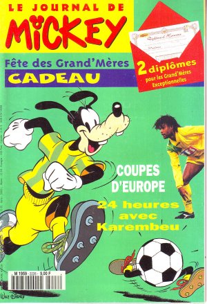 couverture, jaquette Le journal de Mickey 2228  (Disney) Magazine