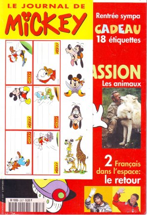 couverture, jaquette Le journal de Mickey 2307  (Disney) Magazine
