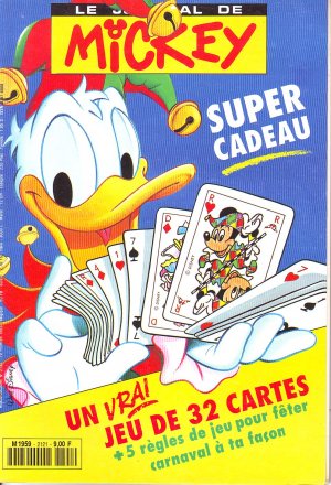couverture, jaquette Le journal de Mickey 2121  (Disney) Magazine