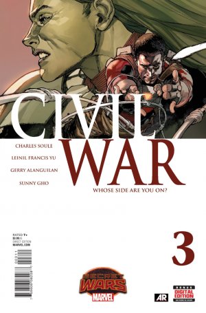 couverture, jaquette Civil War 3 Issues V2 (2015) (Marvel) Comics