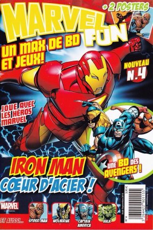 Marvel Fun 4 - Marvel Fun 4 : Iron Man, Coeur d'Acier !