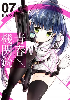 couverture, jaquette Aoharu x Machine Gun 7  (Square enix) Manga