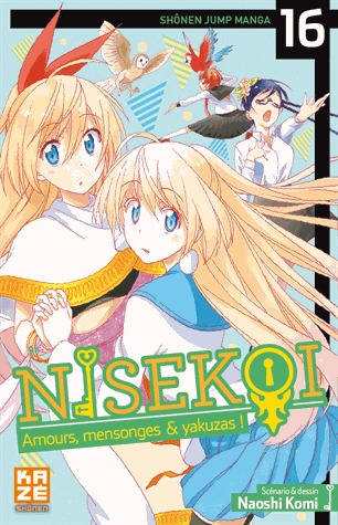 couverture, jaquette Nisekoi 16  (kazé manga) Manga