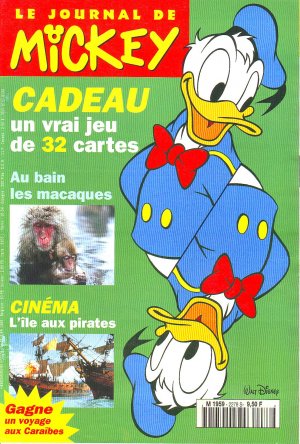 couverture, jaquette Le journal de Mickey 2278  (Disney) Magazine
