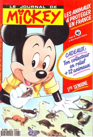couverture, jaquette Le journal de Mickey 2028  (Disney) Magazine