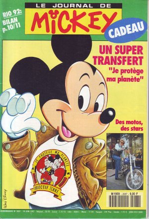 couverture, jaquette Le journal de Mickey 2087  (Disney) Magazine
