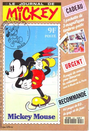 couverture, jaquette Le journal de Mickey 2021  (Disney) Magazine