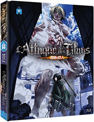couverture, jaquette L'attaque des titans 2 Coffret - Blu-Ray (@anime) Série TV animée