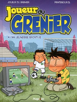 couverture, jaquette Joueur du grenier 4  - Ma jeunesse sportive (Hugo et Cie) BD
