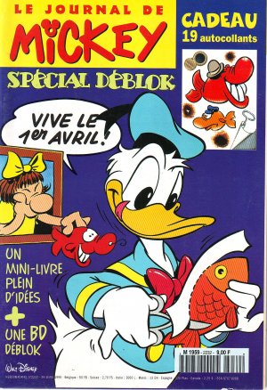 couverture, jaquette Le journal de Mickey 2232  (Disney) Magazine