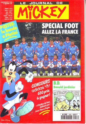 couverture, jaquette Le journal de Mickey 2056  (Disney) Magazine