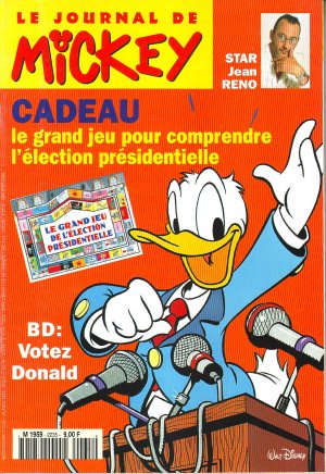 couverture, jaquette Le journal de Mickey 2235  (Disney) Magazine