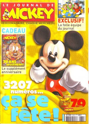 couverture, jaquette Le journal de Mickey 2730  (Disney) Magazine