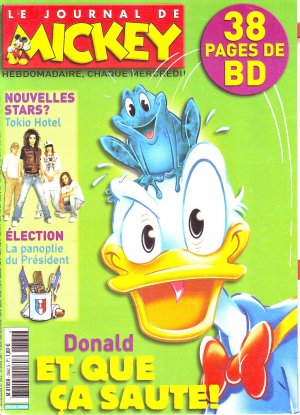 couverture, jaquette Le journal de Mickey 2862  (Disney) Magazine
