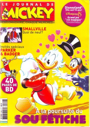 couverture, jaquette Le journal de Mickey 2860  (Disney) Magazine