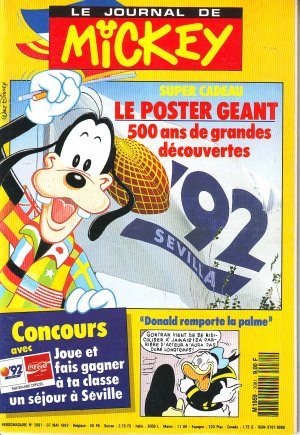 couverture, jaquette Le journal de Mickey 2081  (Disney) Magazine