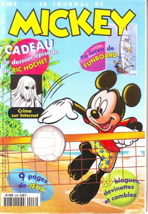 couverture, jaquette Le journal de Mickey 2406  (Disney) Magazine