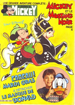couverture, jaquette Le journal de Mickey 1653  (Disney) Magazine