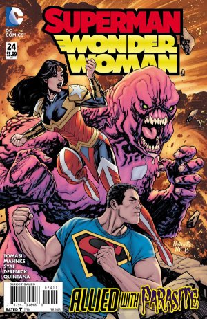 couverture, jaquette Superman / Wonder Woman 24  - 24 - Allied with ParasiteIssues (DC Comics) Comics
