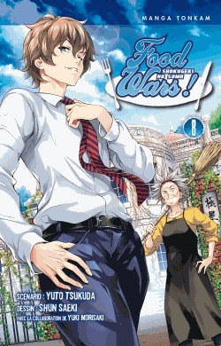 couverture, jaquette Food wars ! 8  (tonkam) Manga