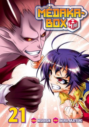 couverture, jaquette Medaka-Box 21  (tonkam) Manga