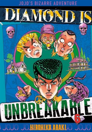 couverture, jaquette Jojo's Bizarre Adventure 6 Partie 4 Diamond is unbreakable (tonkam) Manga
