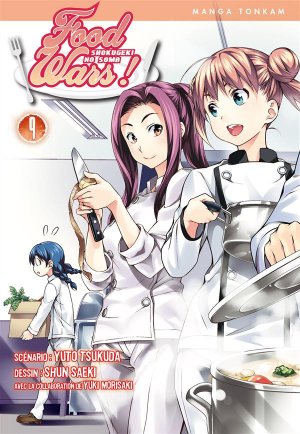 couverture, jaquette Food wars ! 9  (tonkam) Manga