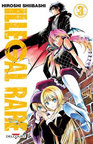 couverture, jaquette Illegal rare 3  (Delcourt Manga) Manga