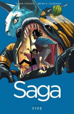 couverture, jaquette Saga 5 TPB softcover (souple) (Image Comics) Comics